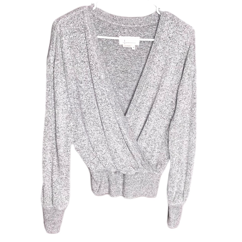 Anthropologie Sweater Deep V-Neck Women’s Size XS